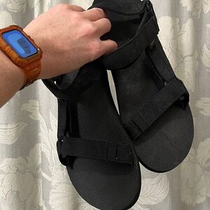 Black Men's Sandals Teva